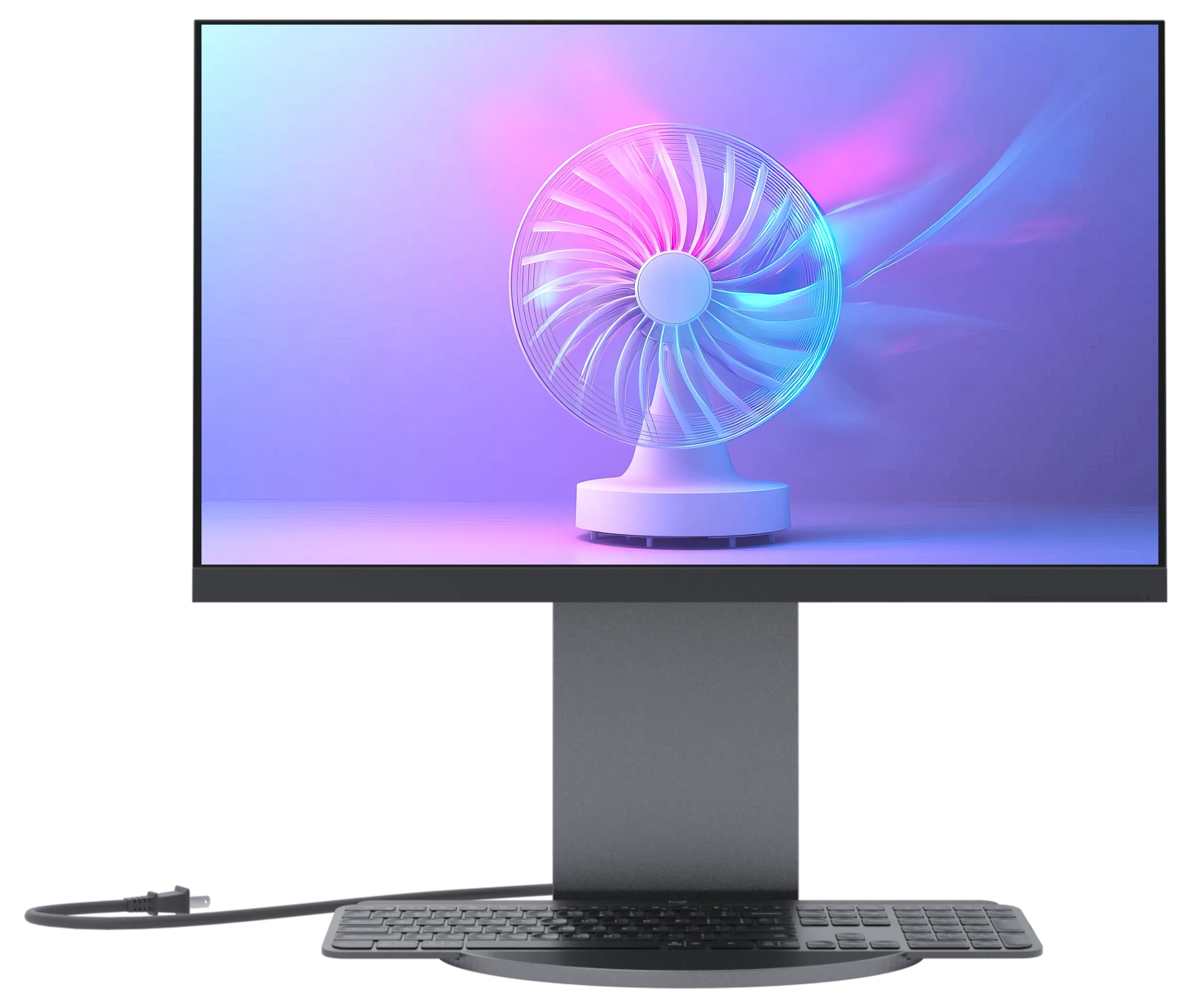 Store the mobile monitor stand easily